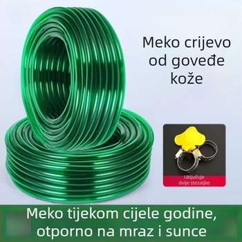 Nova fleksibilna kućna cijev, otporna na smrzavanje i UV zaštitu, zadebljana gumena cijev za akvarij, navodnjavanje i odvod