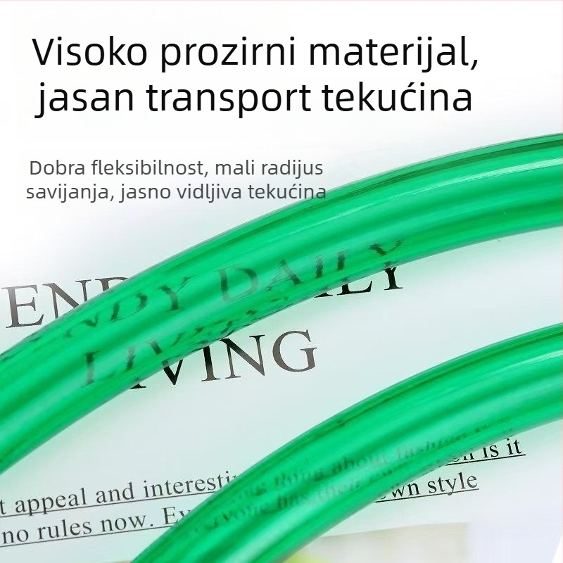 Nova fleksibilna kućna cijev, otporna na smrzavanje i UV zaštitu, zadebljana gumena cijev za akvarij, navodnjavanje i odvod