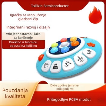 Chip za glas i glazbu za edukativne igračke: rješenje zvučnog čipa za automobil od legure, OTP maska, potpuno pakiranje