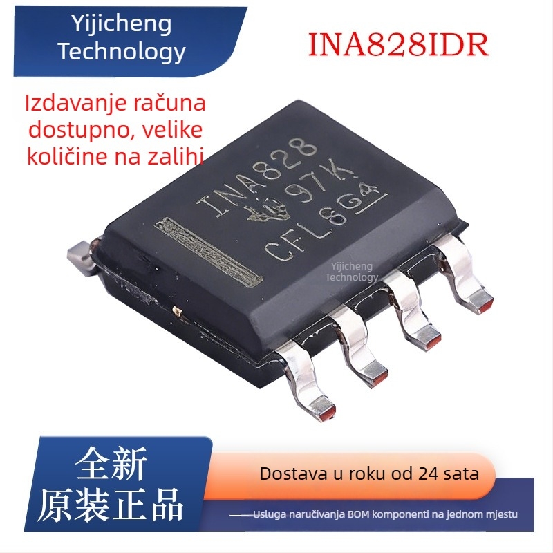 TI INA828IDR SOIC-8 precizan instrumentacijski pojačivač čip