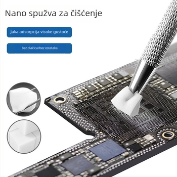 Visoko gusto nano-čista spužva s jakim adsorpcijskim svojstvima i bez ostataka, za popravke mobitela, čišćenje matične ploče i uklanjanje ljepila.