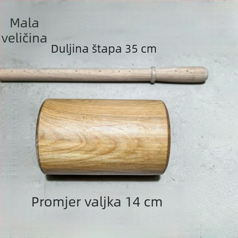 Drvena valjka za tijesto, čurrose i palačinke – kućna izrada