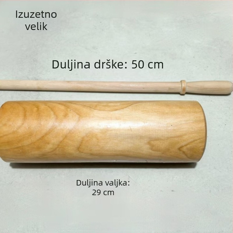 Drvena valjka za tijesto, čurrose i palačinke – kućna izrada