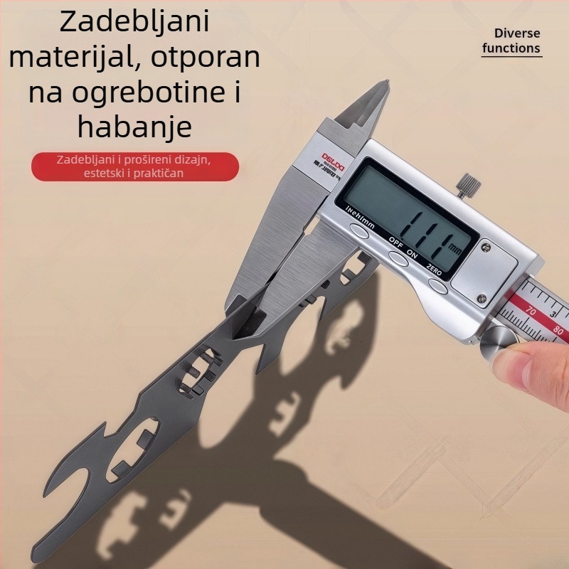 Višenamjenski ključ za slavinu s uklanjanjem aeratora i filtra za kuhinju i kupaonicu