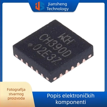 CH390D QFN20 10/100 Mbps Industrijski Ethernet kontroler čip
