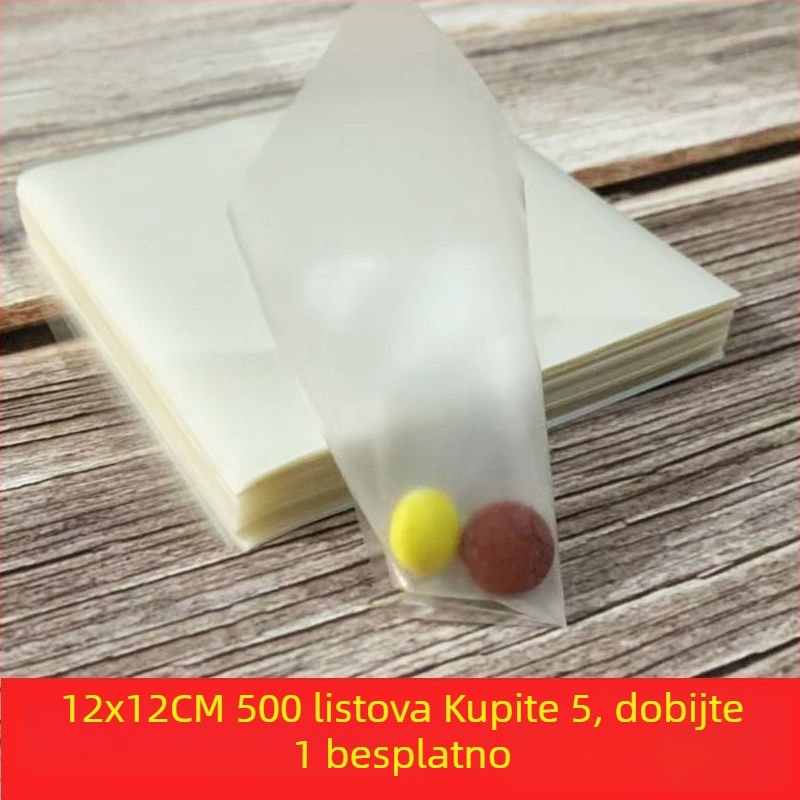Unique PE papir za pečenje s premazom silikonskog ulja – minimalistički stil