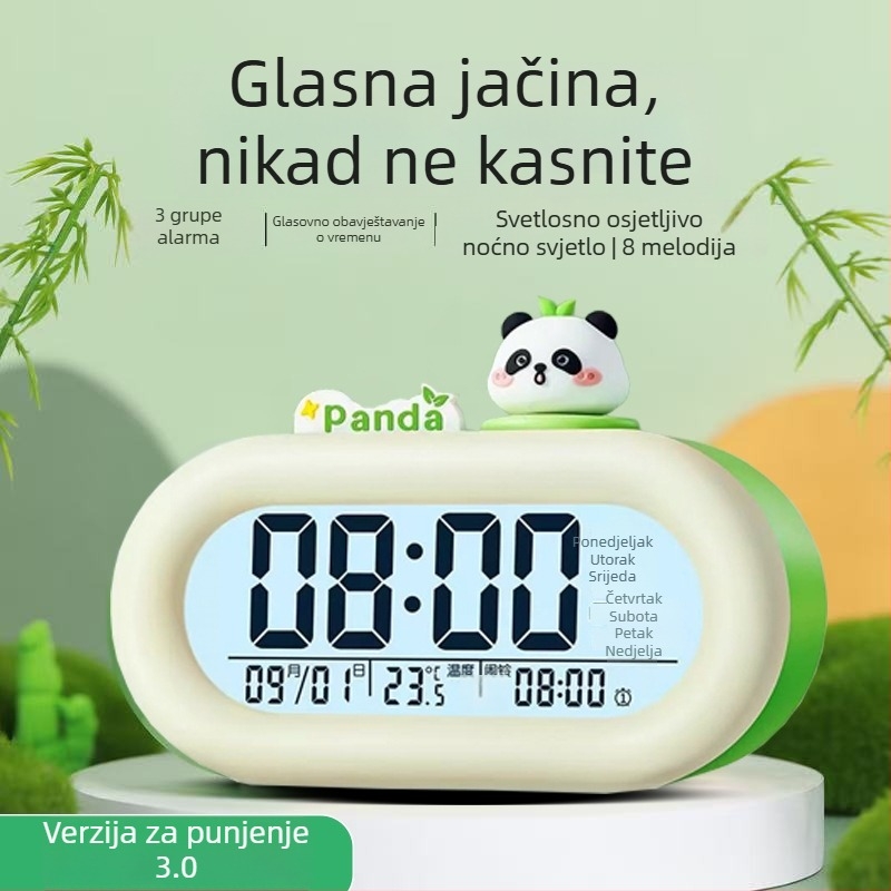 2025 nova punjiva pametna budilica za učenike – elektronički stolni sat za djecu