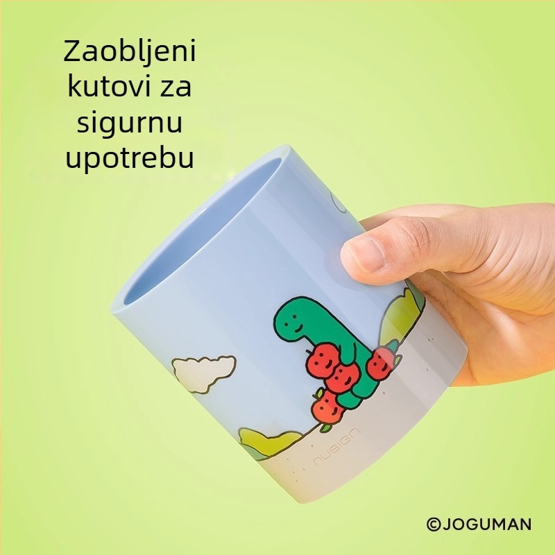 Deli Qiaoguman zajednički držač olovaka s velikim kapacitetom, sladak crtani dizajn, za školski i uredski stol