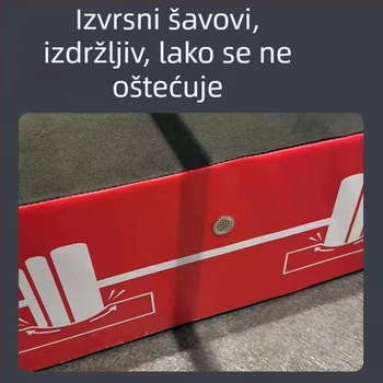 Podložak za šipku za dizanje utega — apsorpcija udara i smanjenje buke