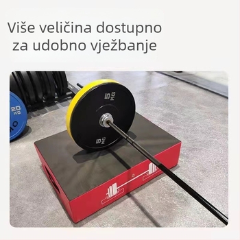 Podložak za šipku za dizanje utega — apsorpcija udara i smanjenje buke