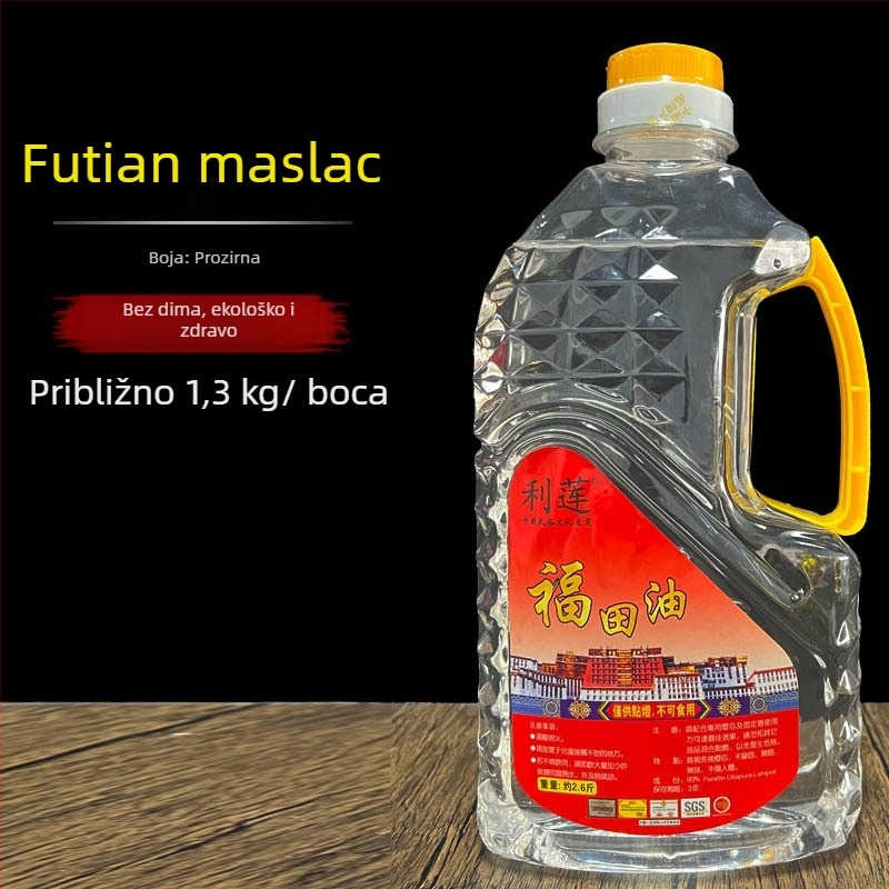 Tekući ghí za lampu Buddhe, bezdimno ulje, dugotrajno sagorijevanje, 5 L ili 2 L, za kućnu upotrebu