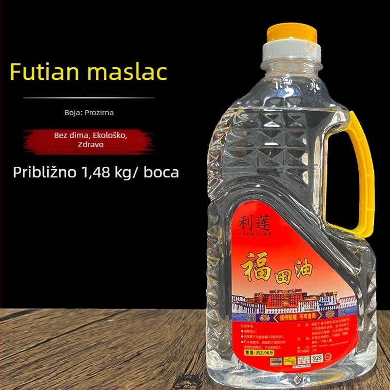 Tekući ghí za lampu Buddhe, bezdimno ulje, dugotrajno sagorijevanje, 5 L ili 2 L, za kućnu upotrebu