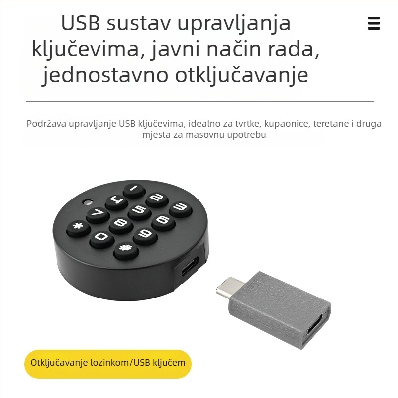 Brava za ormarić s otiskom prsta – pametna elektronička brava s kodom za ormarić za cipele i metalni uredski ormar