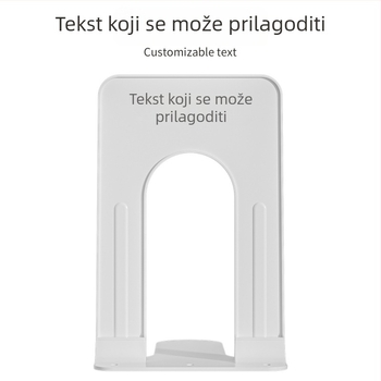Veliki stolni držač za knjige sa dijeličem, držačem za datoteke i odvojivim krajem za studente