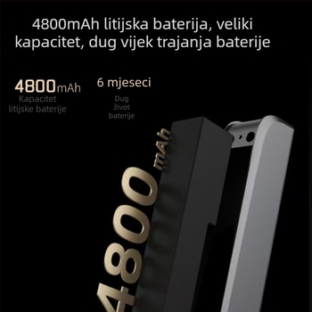 Potpuno automatska pametna brava s dlanovom venom i otiskom prsta, vodootporna brava za dvorišna vrata s kodom