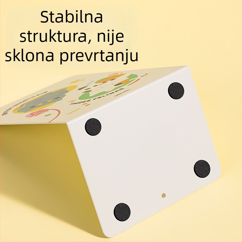 Deli TB650 ispisani držač knjiga za učenike, kartunski stolni odjeljak za organiziranje i odlaganje knjiga