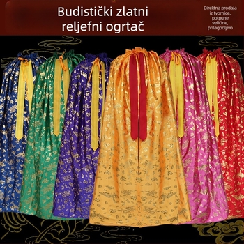 Plašt od tkanine s pozlaćivanjem za budističke haljine i odjeću Bodhisattve