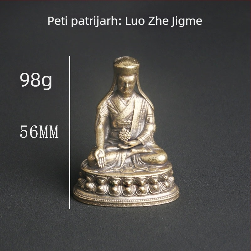 Mosazna Buddha statua Sakya petorice patriarha za kućni oltar