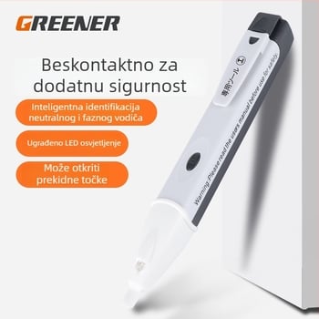 Green Forest digitalni tester napona s prikazom – višestruki senzor, detekcija kućnih mreža, visoka preciznost, 2018 za električare