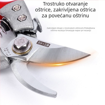 Vrtne škarice za podrezivanje grana, cvijeće i voćna stabla