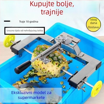 Nož za guljenje ananasa od nerđajućeg čelika – multifunkcionalni kuhinjski alat