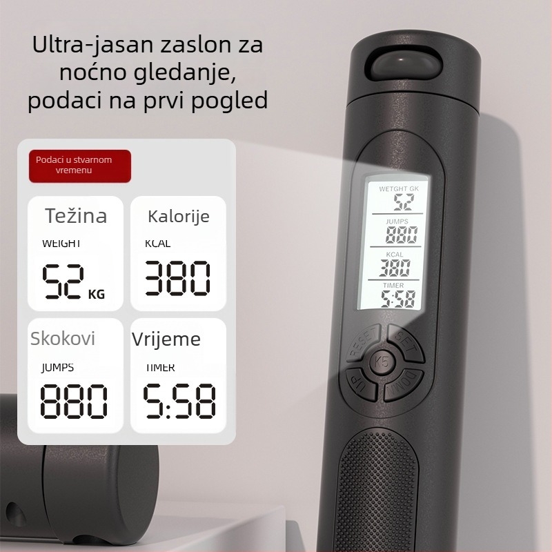 Brojač preskakanja za odrasle – bežični fitness uređaj za trening brzine