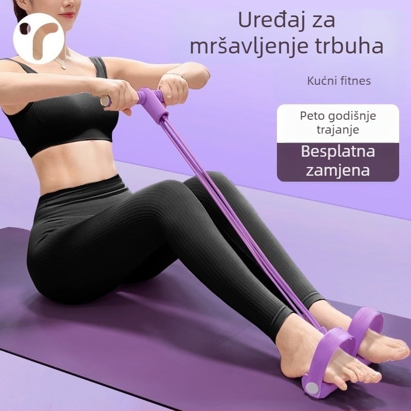 Pedalni napinjač za mršavljenje trbuha – kućni fitness za žene, višenamjenska vježba za trbušne mišiće i rastezanje