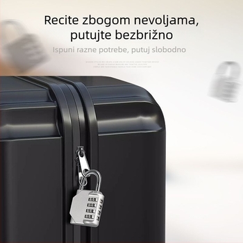 Kovinski kombinirani lokot, mali lokot, mini protivkrađni lokot za prtljagu, kućnu upotrebu i ormariće