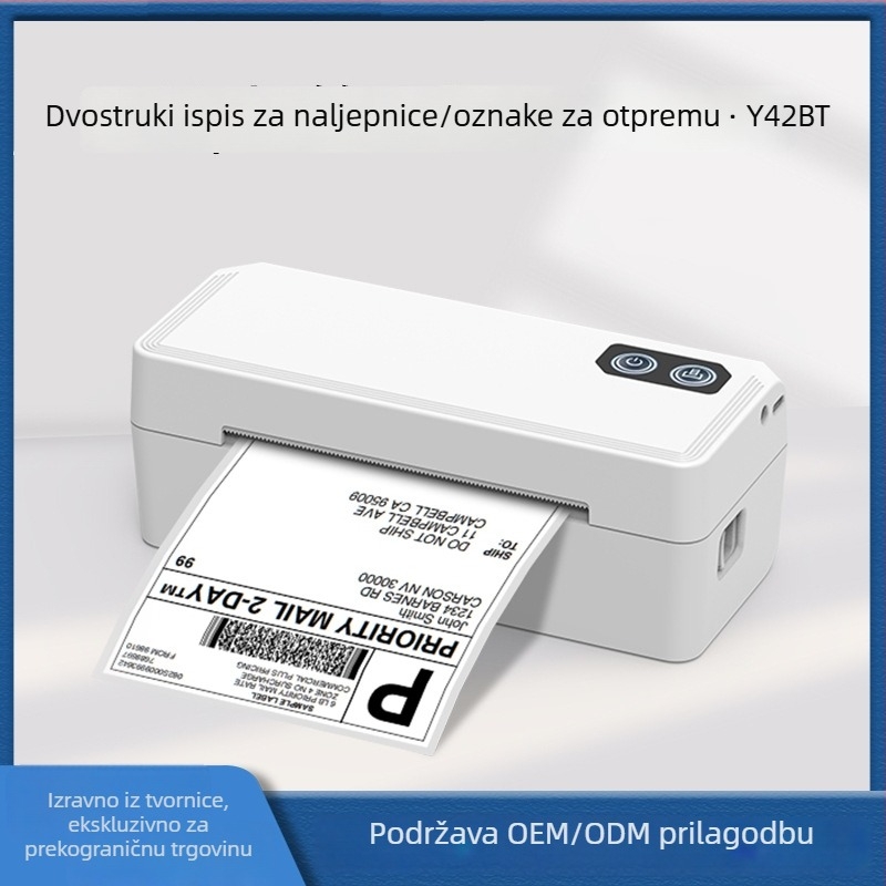 4x6 ekspresni pisač etiketa, termalni pisač elektroničkog otpremničkog lista, kompakti pisač samoljepljivih etiketa