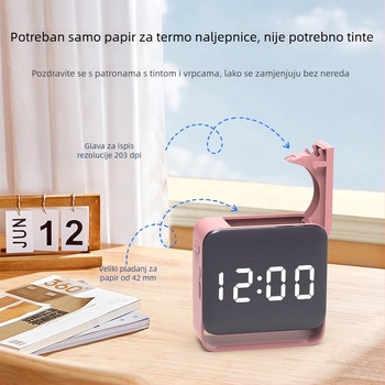 Prijenosni termalni pisač za cijene i etikete odjeće, ručni Bluetooth pisač za oznake