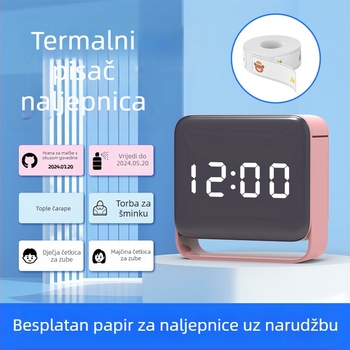 Prijenosni termalni pisač za cijene i etikete odjeće, ručni Bluetooth pisač za oznake