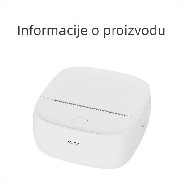 Mini džepni pisač etiketa za učenike, Bluetooth brzo povezivanje s pametnim telefonom, OEM