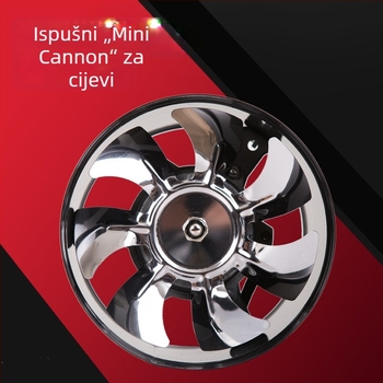 Kuhinjski ventilator s prozorom, tih, snažan odvod dima, kućna upotreba