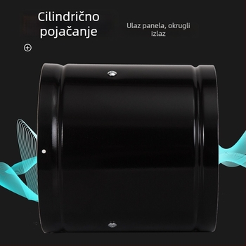 Kuhinjski ventilator s prozorom, tih, snažan odvod dima, kućna upotreba