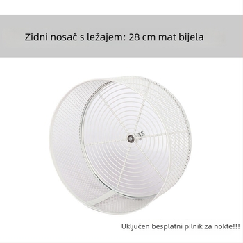 Zidni tiši trkački kotačić za mala kućna ljubimca, s funkcijom šmircanja noktiju — velikog formata
