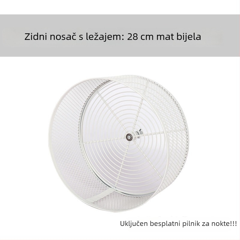 Zidni tiši trkački kotačić za mala kućna ljubimca, s funkcijom šmircanja noktiju — velikog formata