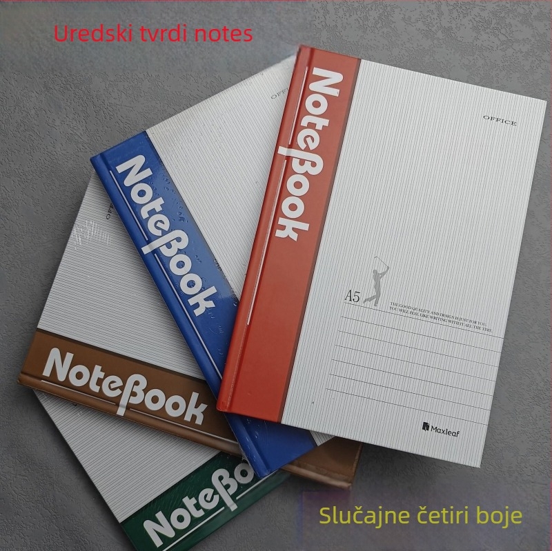 Mary 32K bilježnica s tvrdom koricom za učenike, minimalistički dizajn, 72/108/128 stranica