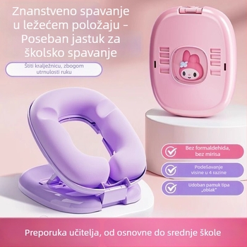 Sklopiva jastučnica za odmor učenika osnovne škole, jastuk na stolu za odmor u učionici