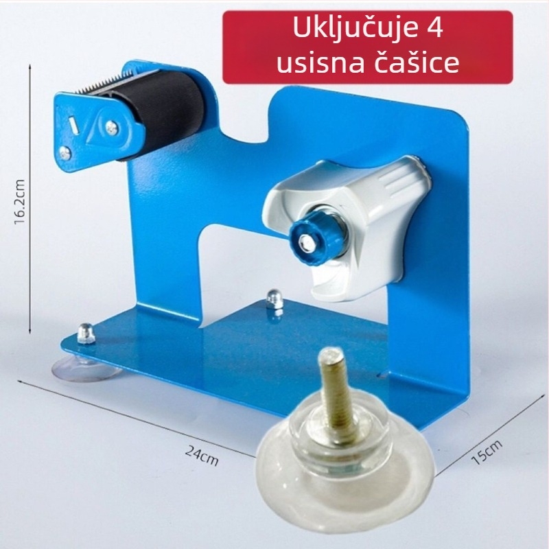 Veliki stolni dispenser trake s prozirnim rezačem