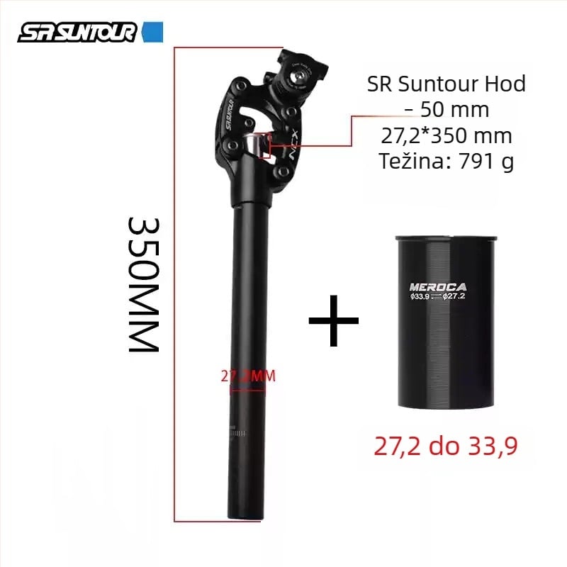 Suntour NCX sjedalni stup 27.2 mm za planinski bicikl