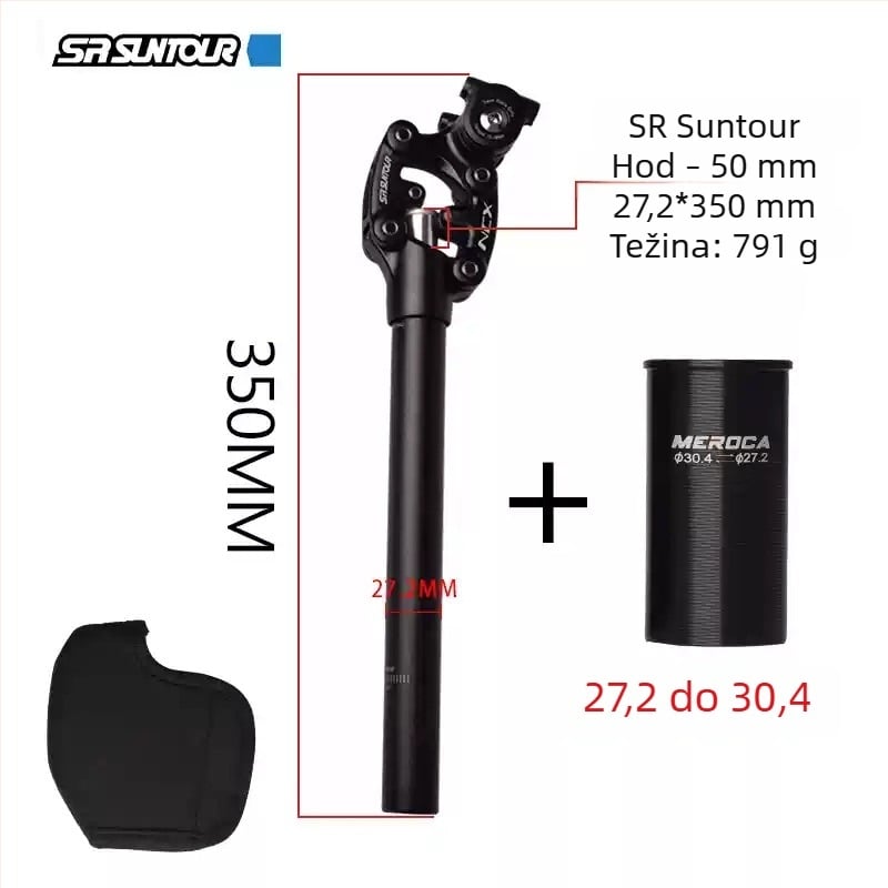 Suntour NCX sjedalni stup 27.2 mm za planinski bicikl