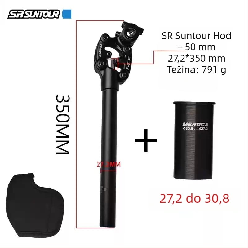 Suntour NCX sjedalni stup 27.2 mm za planinski bicikl