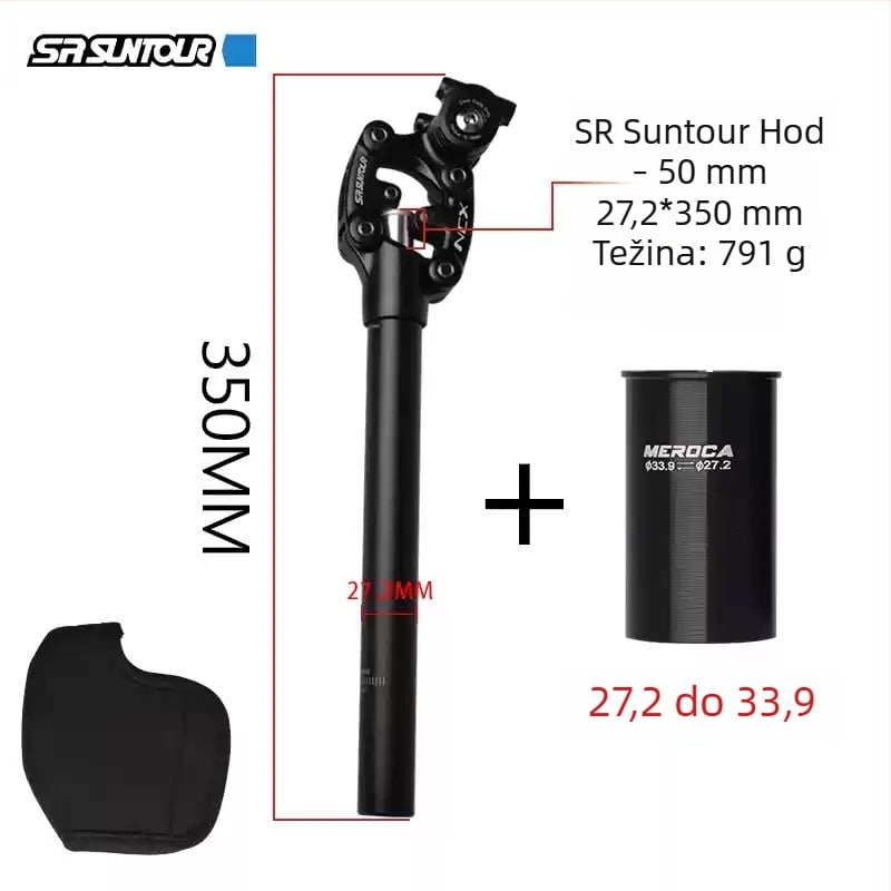 Suntour NCX sjedalni stup 27.2 mm za planinski bicikl