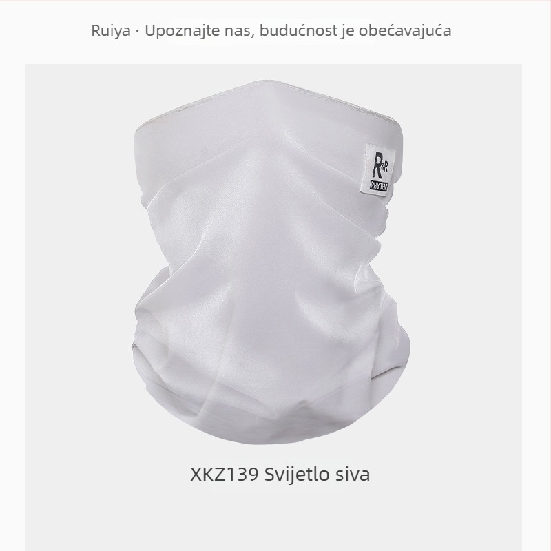 Muška UV zaštitna maska za lice i vrat za vožnju biciklom – potpuno prekrivanje lica i vrata