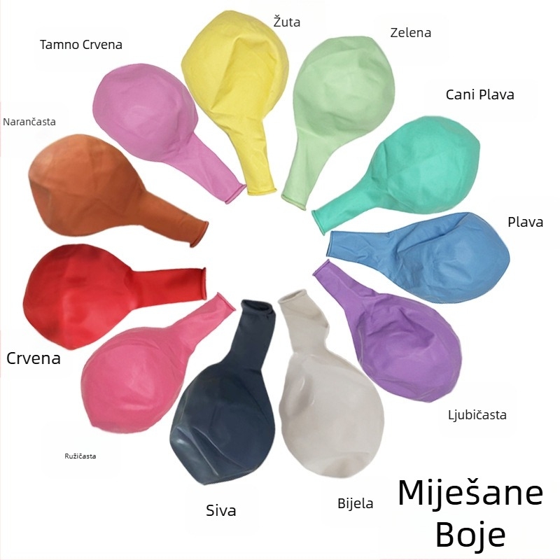 10-inčni latex balon u macaron bojama za dječje rođendane i vjenčanja