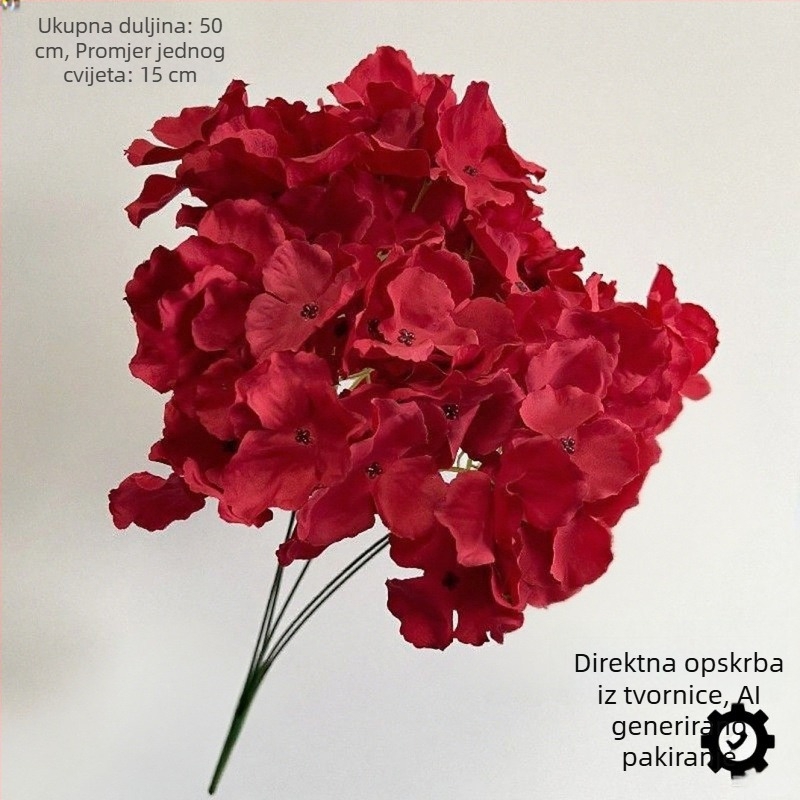 Višebojni umjetni cvjetovi za svadbe u kineskom stilu i svadbenu dekoraciju