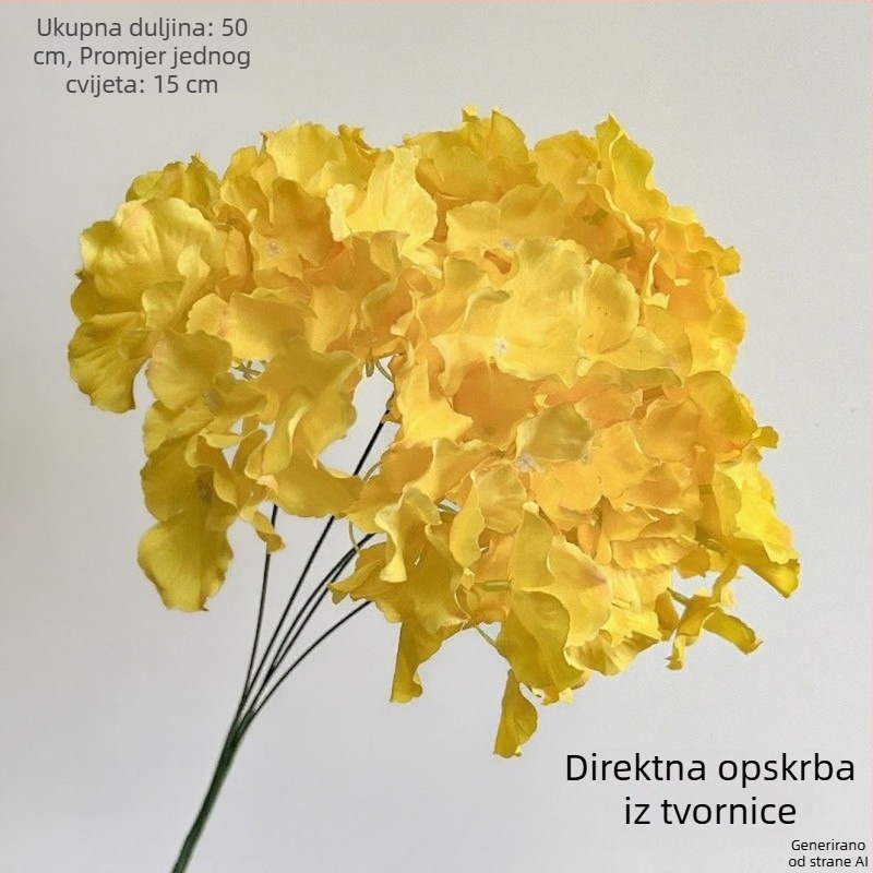 Višebojni umjetni cvjetovi za svadbe u kineskom stilu i svadbenu dekoraciju