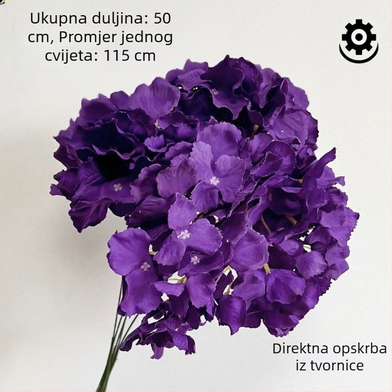 Višebojni umjetni cvjetovi za svadbe u kineskom stilu i svadbenu dekoraciju