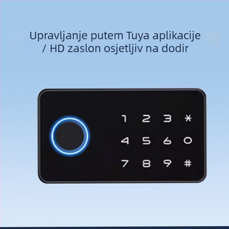 Brava s otiskom prsta za ormariće, ladice, arhivske ormariće i skladišne ormariće
