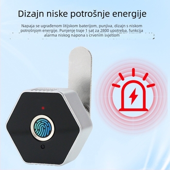 Bluetooth brava, brava poštanskog sandučića, pametna brava s otiskom prsta za ladicu, brava za vrata arhivske ormariće, namještaj brava, brava s lozinkom